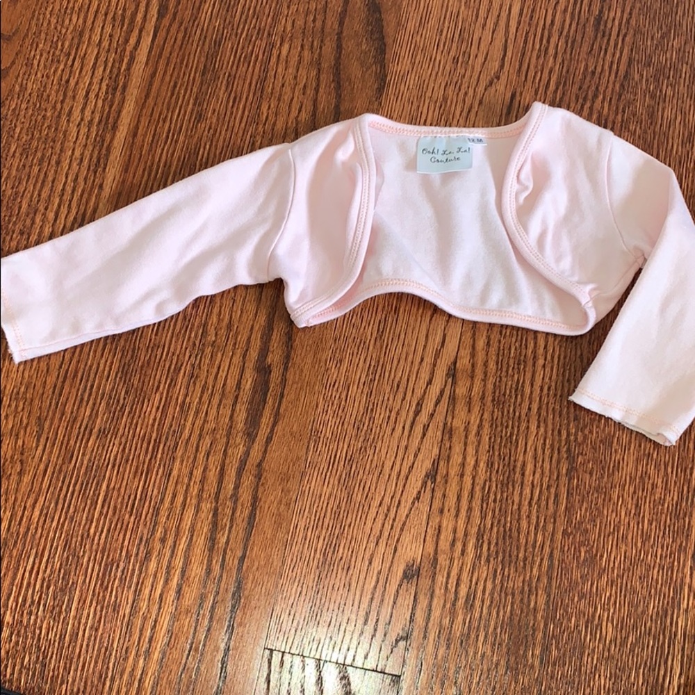 Pink boutique bolero cardigan - Picture 2 of 4